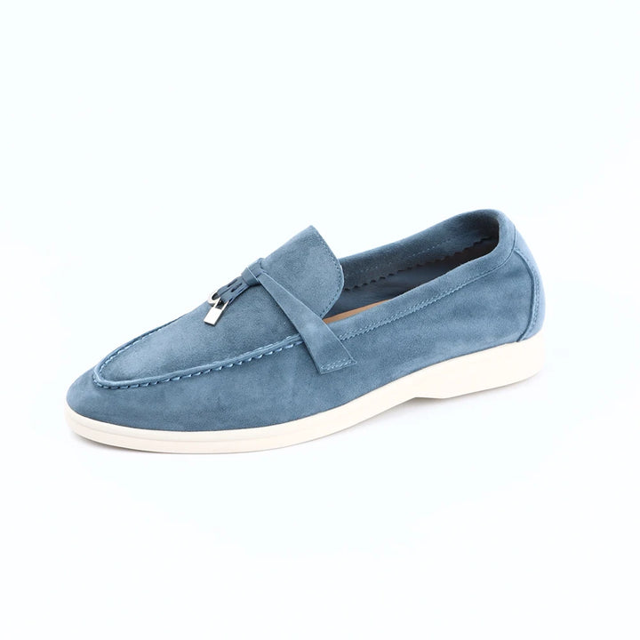 The Verona Suede Loafers by Tom Claren