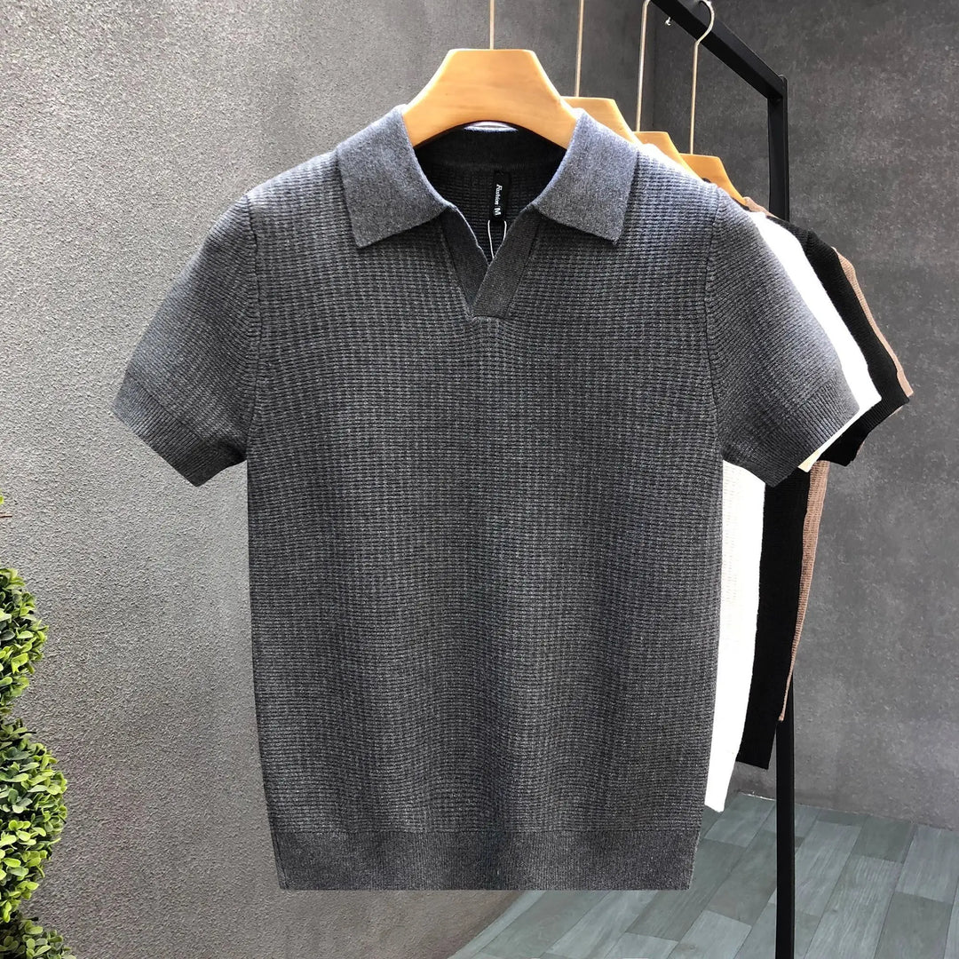 Lucen Knit Polo by Tom Claren