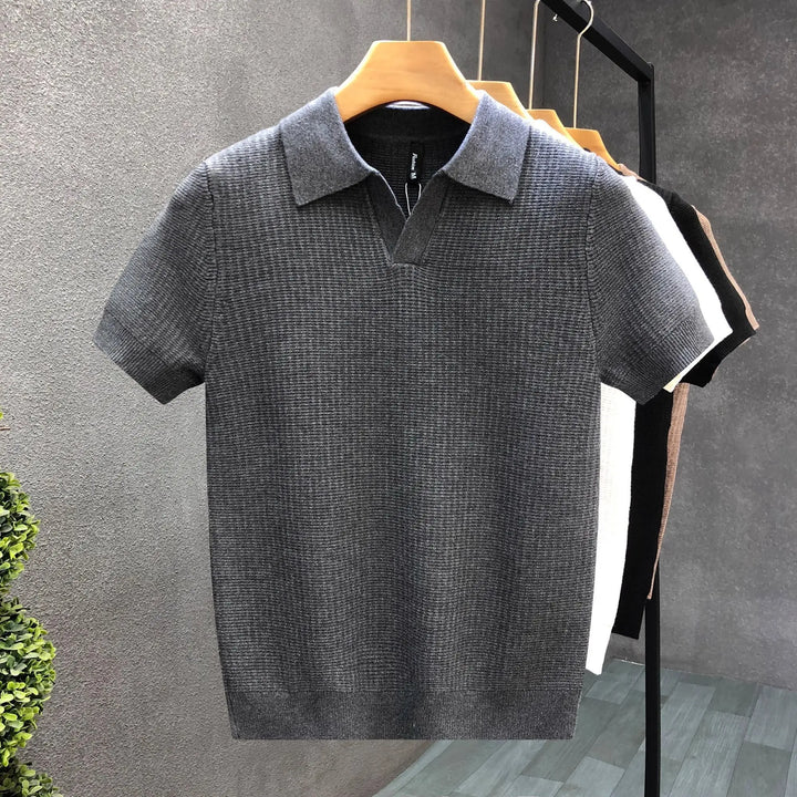 Lucen Knit Polo by Tom Claren