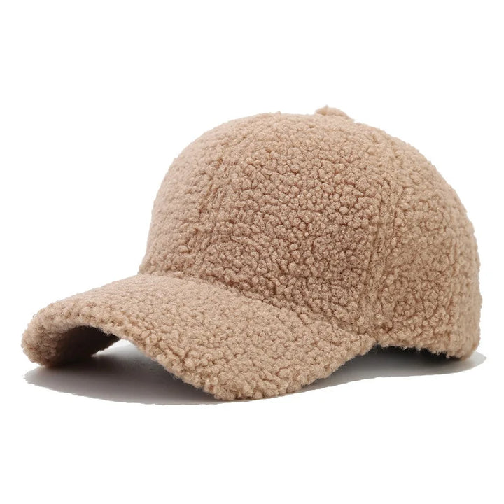 HARLOW SHERPA CAP - dark khaki