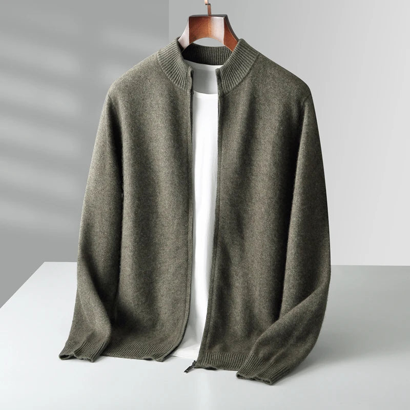 Lucen Merino Wool Cardigan by Tom Claren