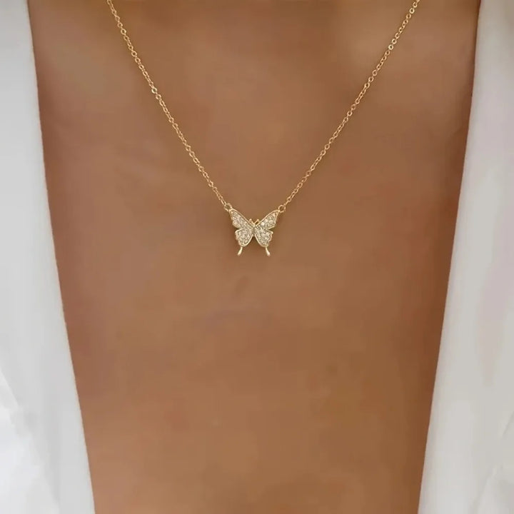 Butterfly Necklace by Tom Claren