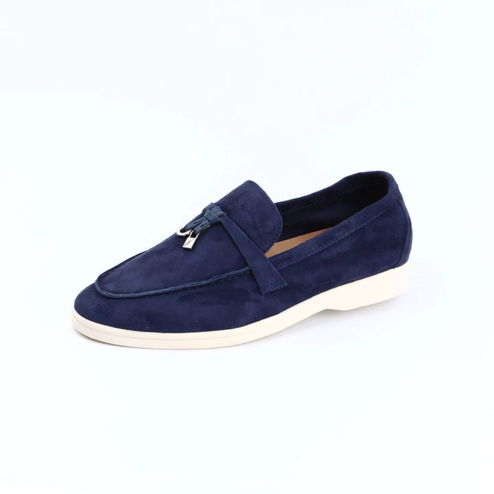 The Verona Suede Loafers by Tom Claren