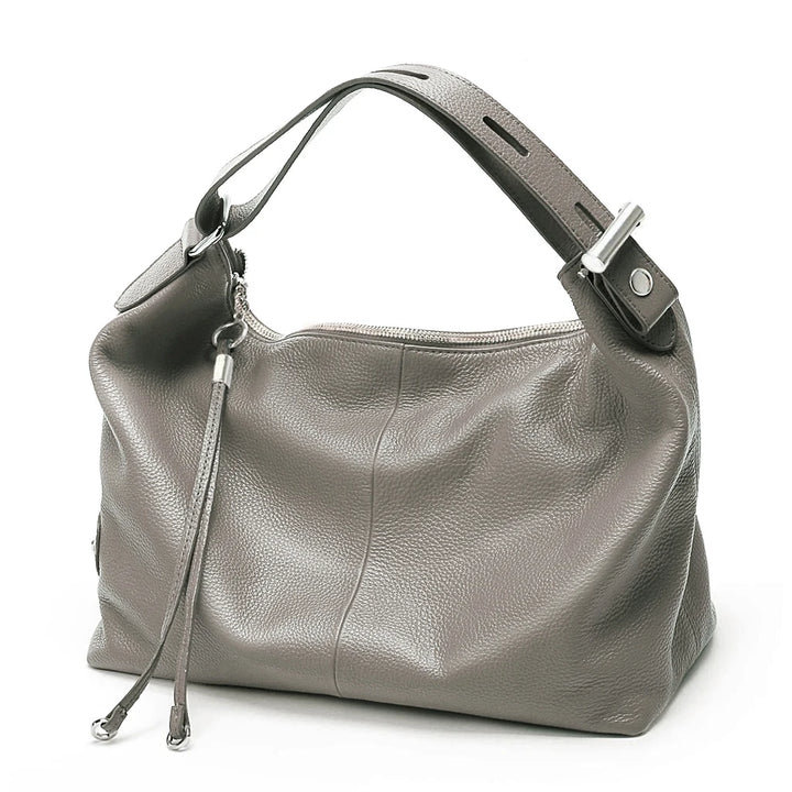 Leather Shoulder Bag by Tom Claren
