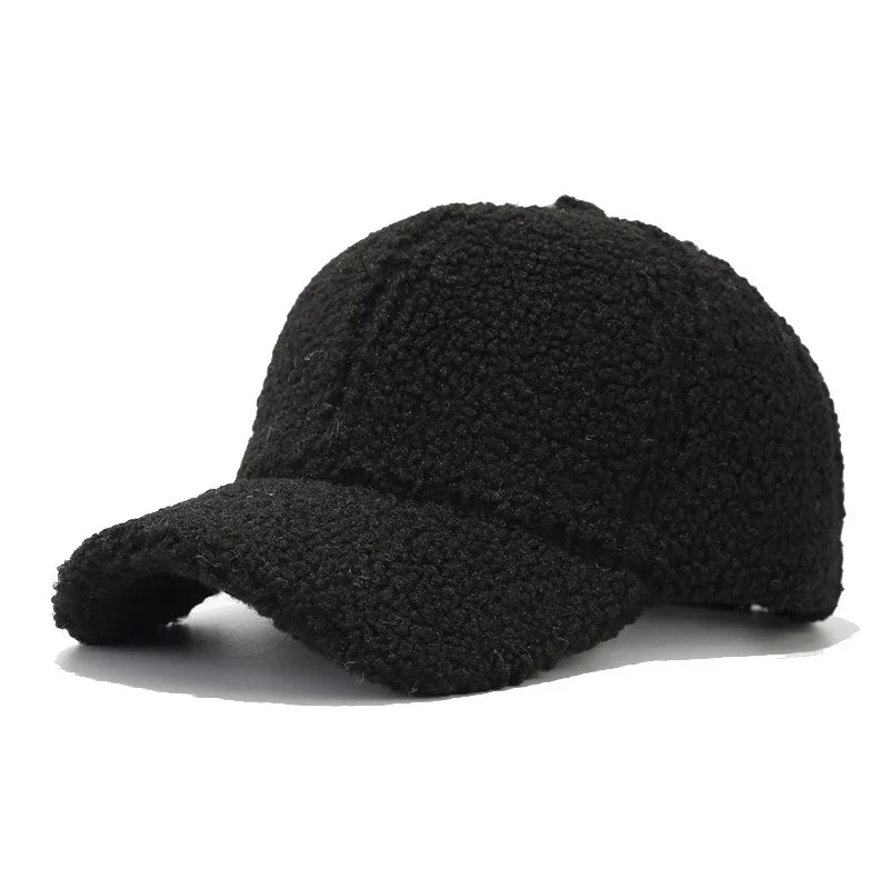 HARLOW SHERPA CAP - black