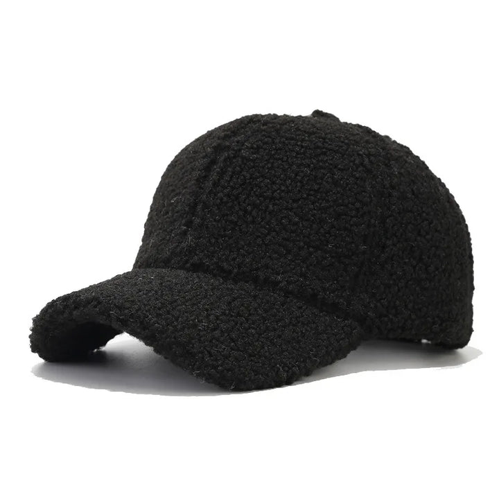 HARLOW SHERPA CAP - black