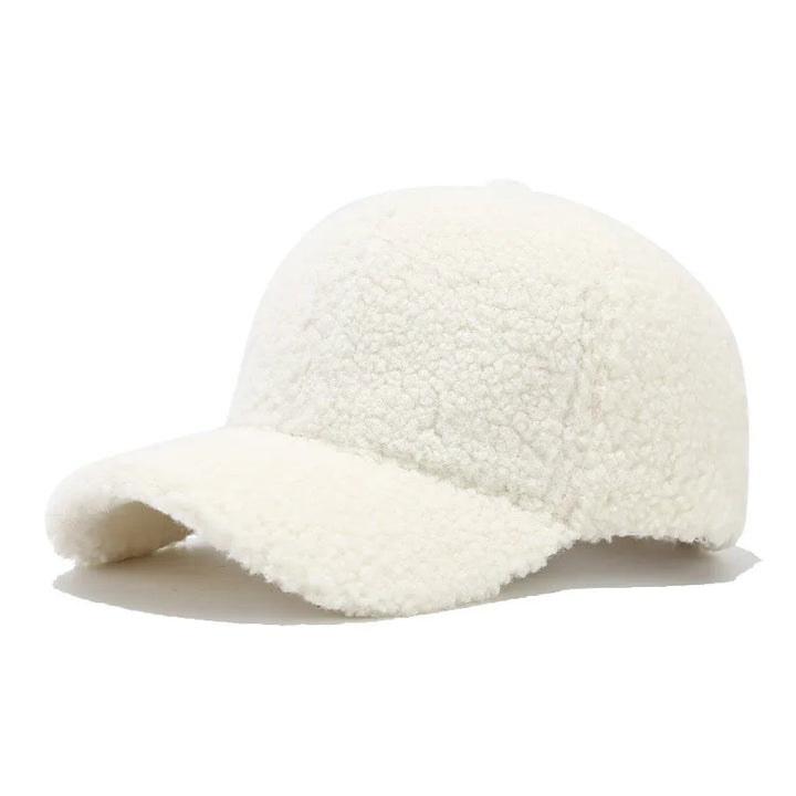 HARLOW SHERPA CAP - beige