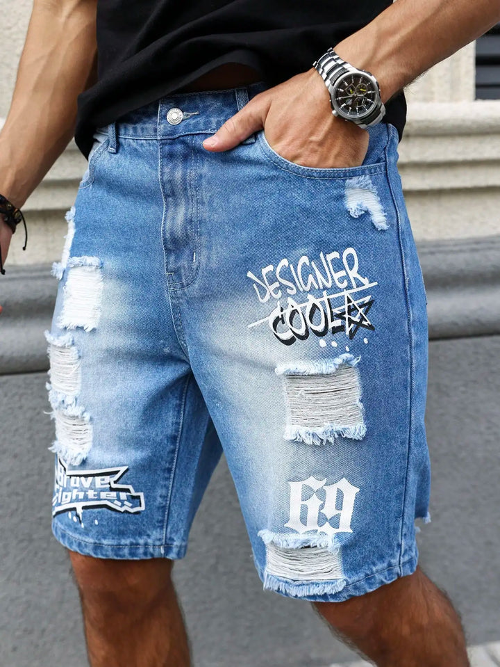 Forte Blue Denim Tom Claren  Shorts