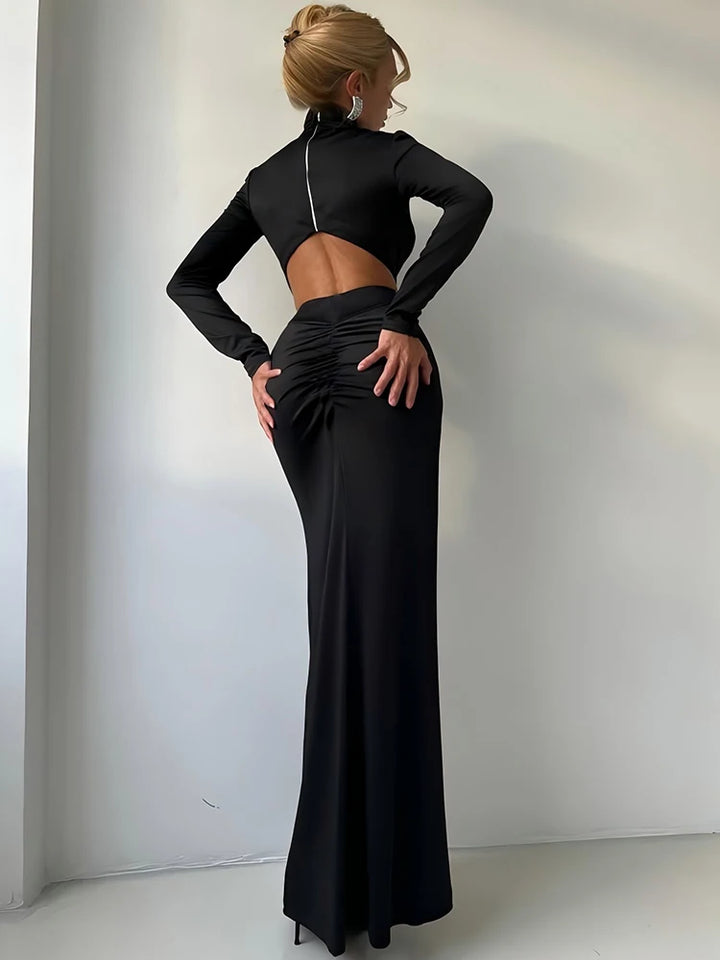 Celene Backless Maxi Dress