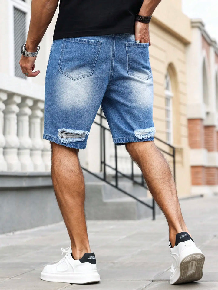 Forte Blue Denim Tom Claren  Shorts