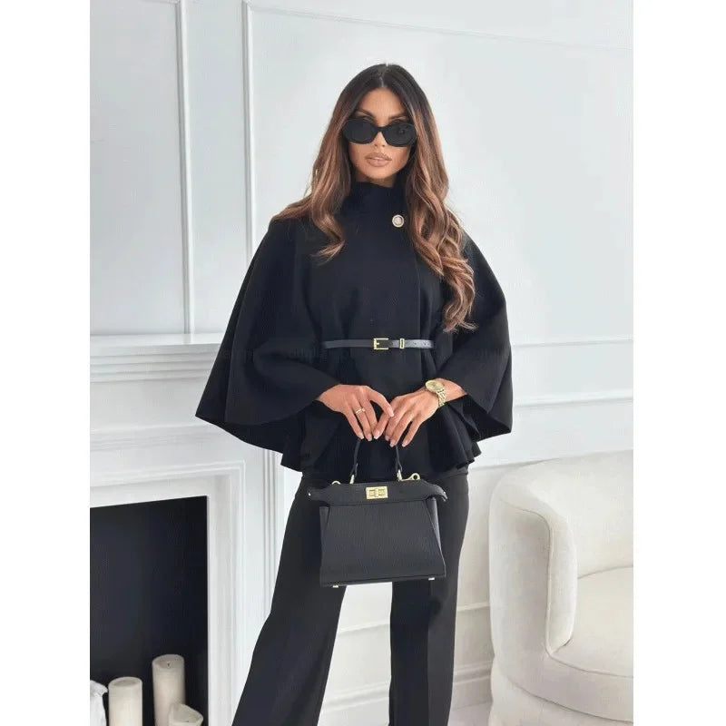 The Valeria Wrap Coat by Tom Claren