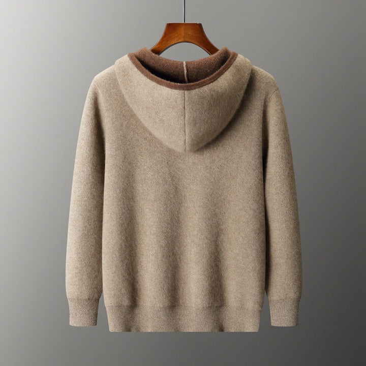 Aspen Cashmere Zip Hoodie