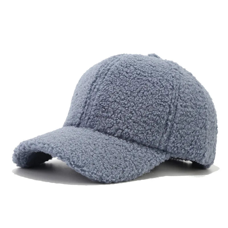 HARLOW SHERPA CAP - light grey