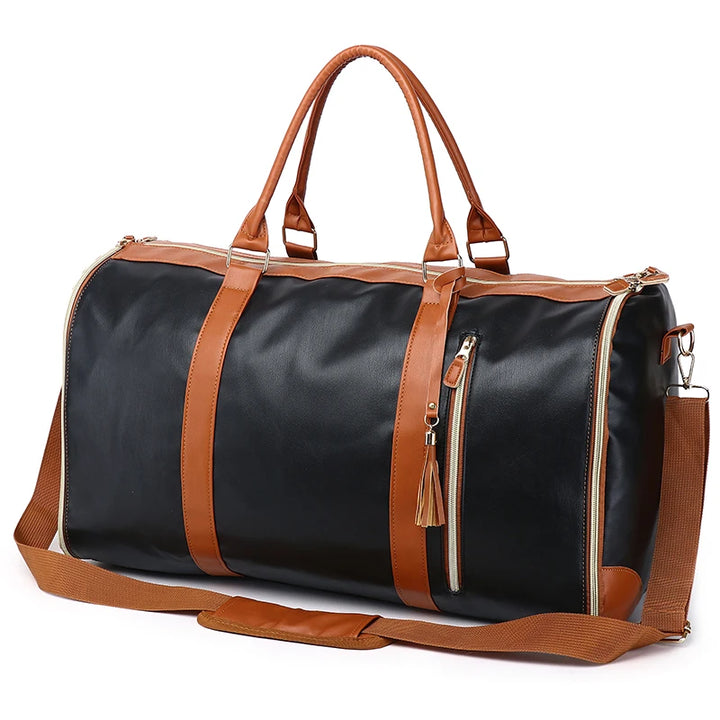 Rovelle Leather Travel Duffle by Tom Claren