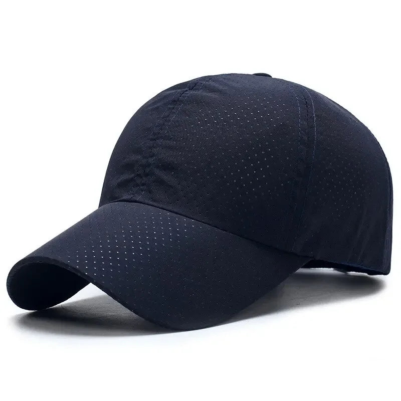 Solid Mesh Baseball Cap