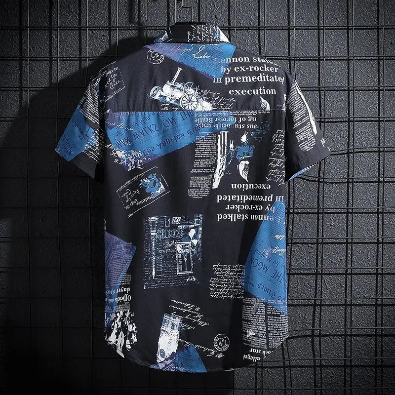 Solenne Print Shirt by Tom Claren
