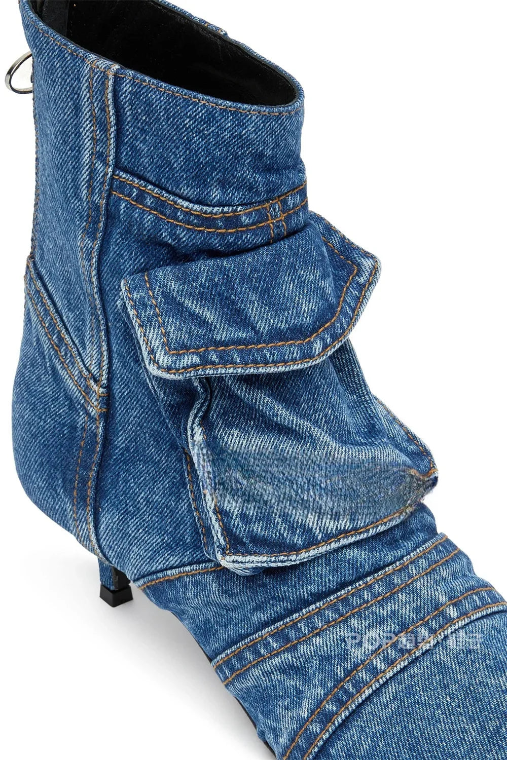 Denim Pocket Short Boot