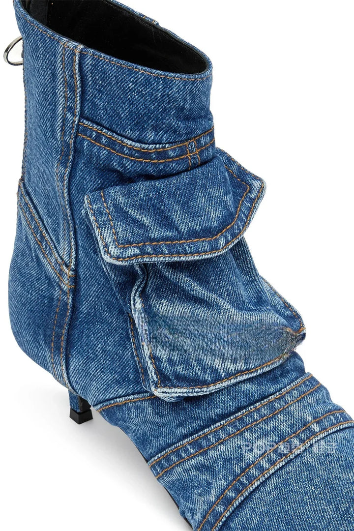 Denim Pocket Short Boot