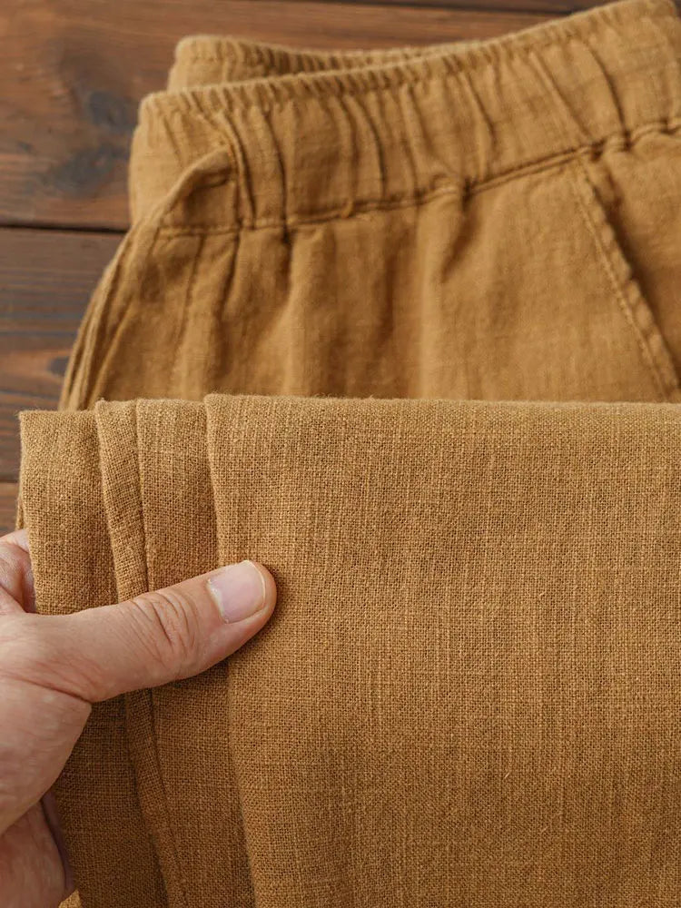 The Riviera Linen Chinos by Tom Claren