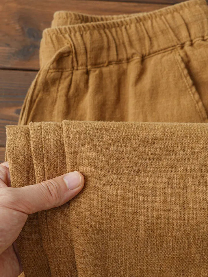 The Riviera Linen Chinos by Tom Claren
