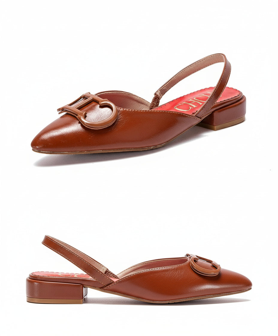 Nova Low-Heel Sandals