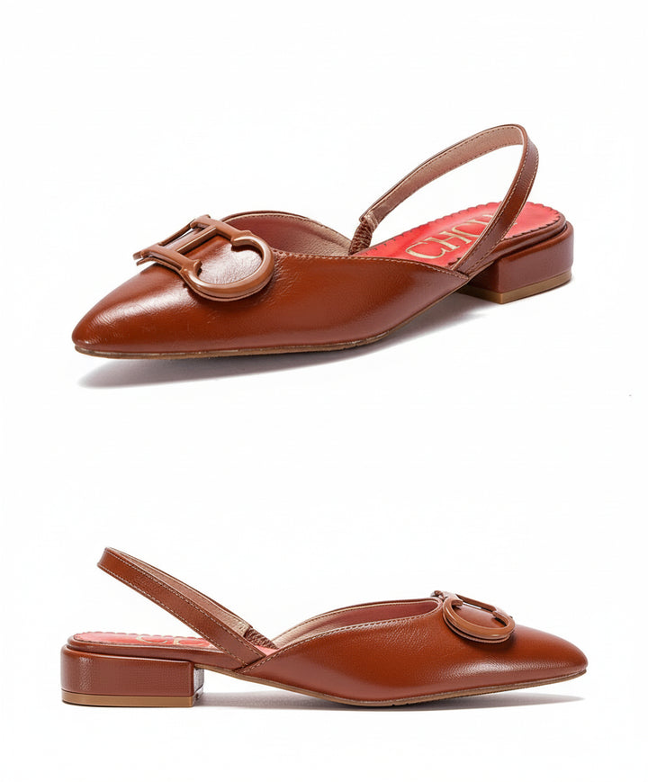 Nova Low-Heel Sandals