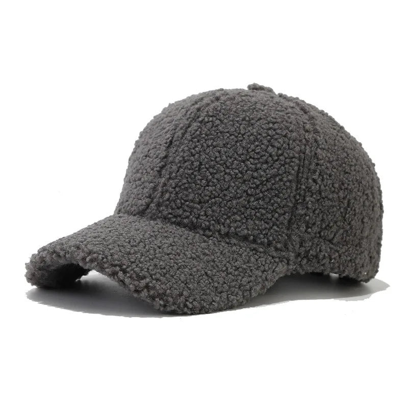 HARLOW SHERPA CAP - grey