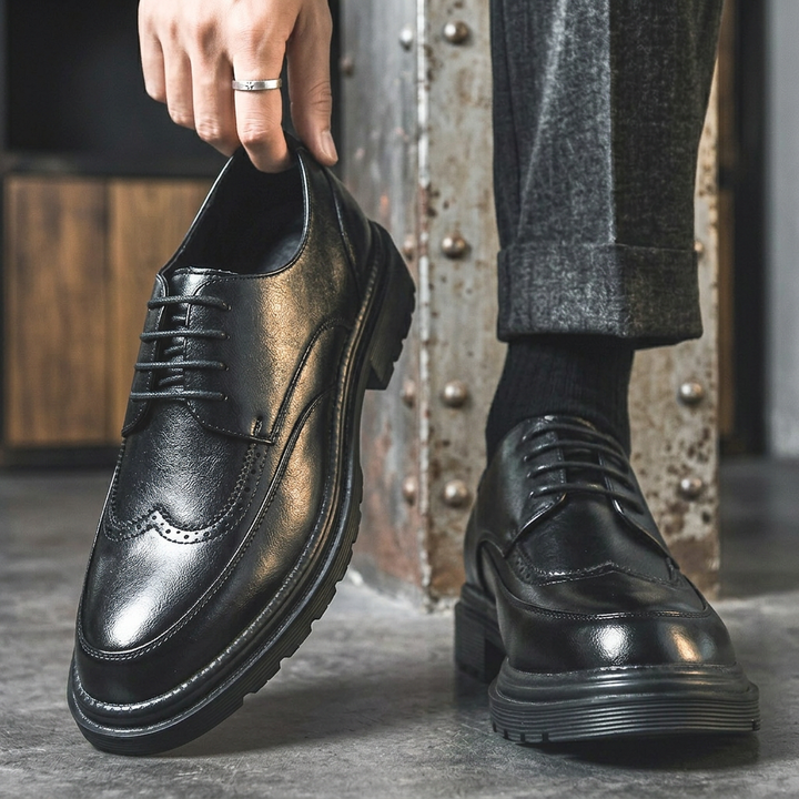 Vincenzo Genuine Leather Derbies