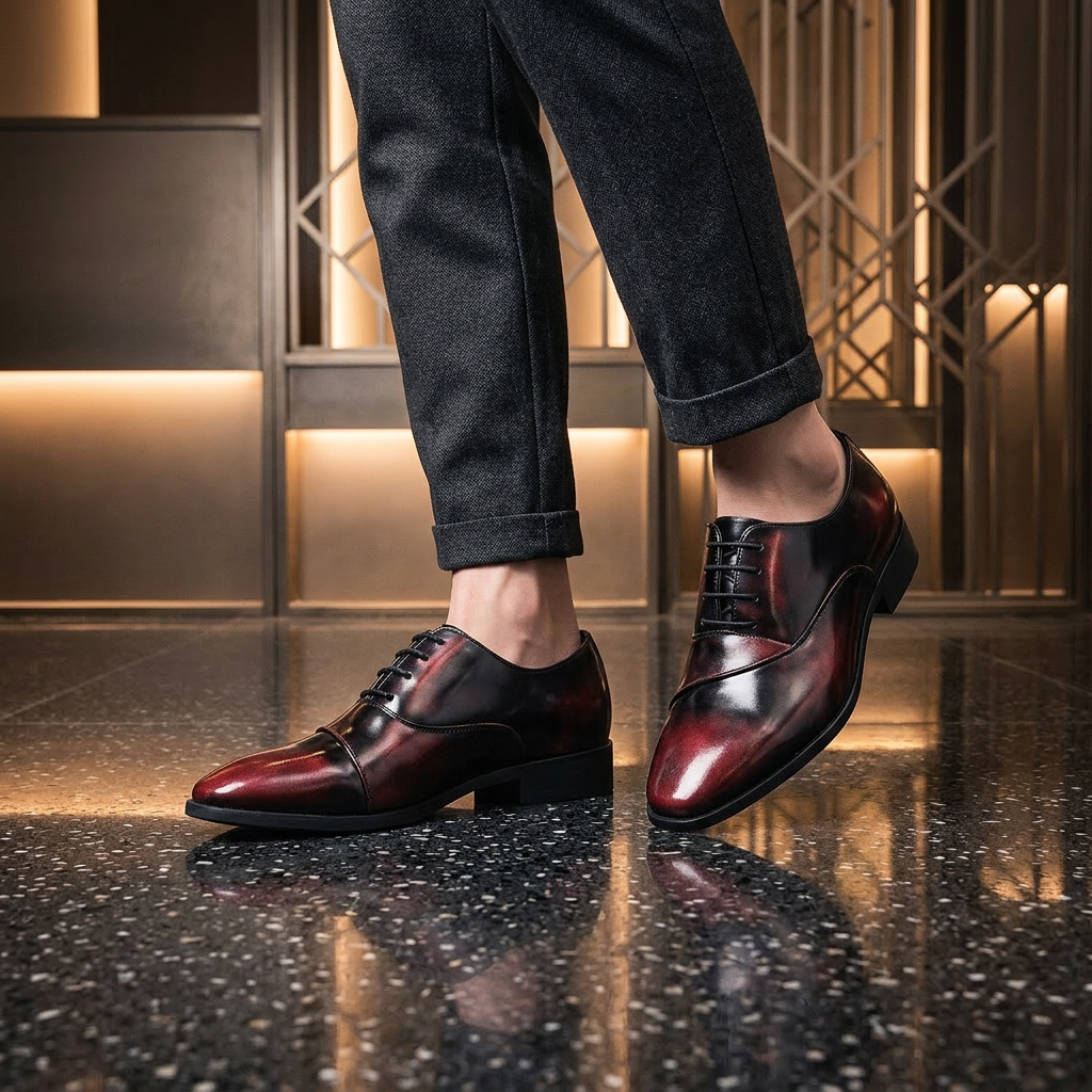 Calenzo Leather Dress Shoes