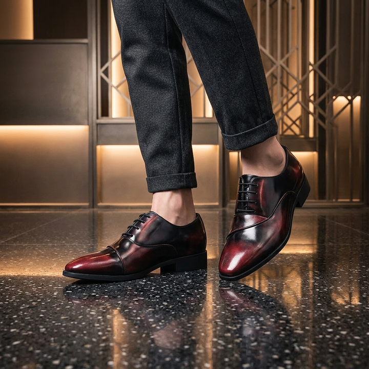Calenzo Leather Dress Shoes