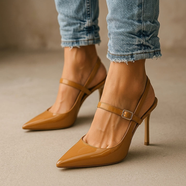 Vienna Slingbacks - Brown
