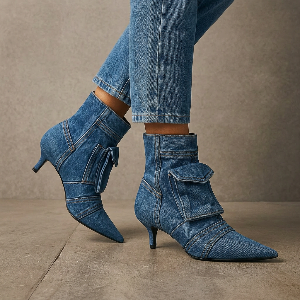 Serena Valenti Denim Boots