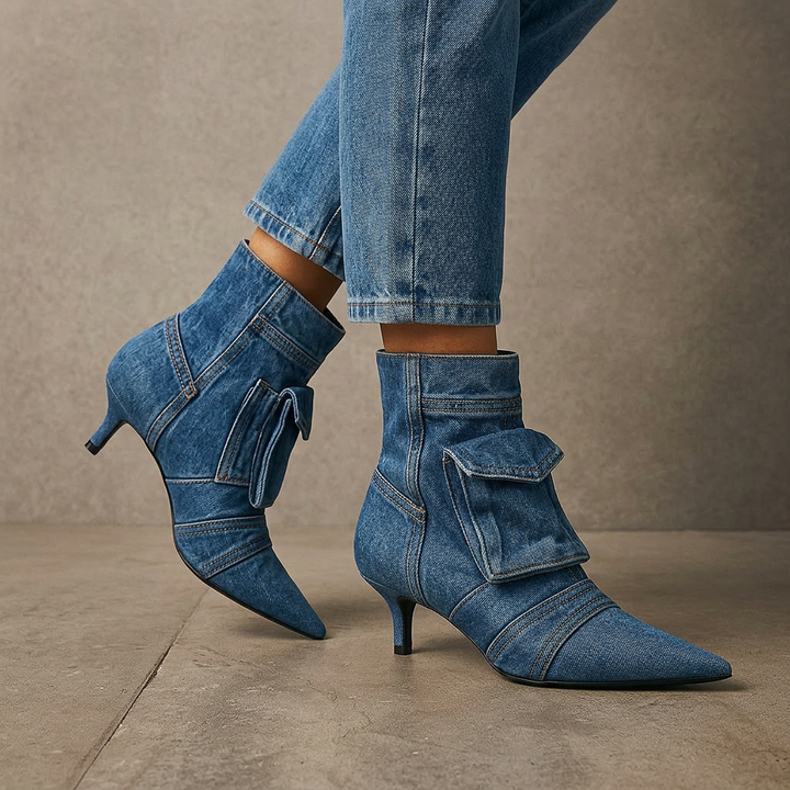 Serena Valenti Denim Boots