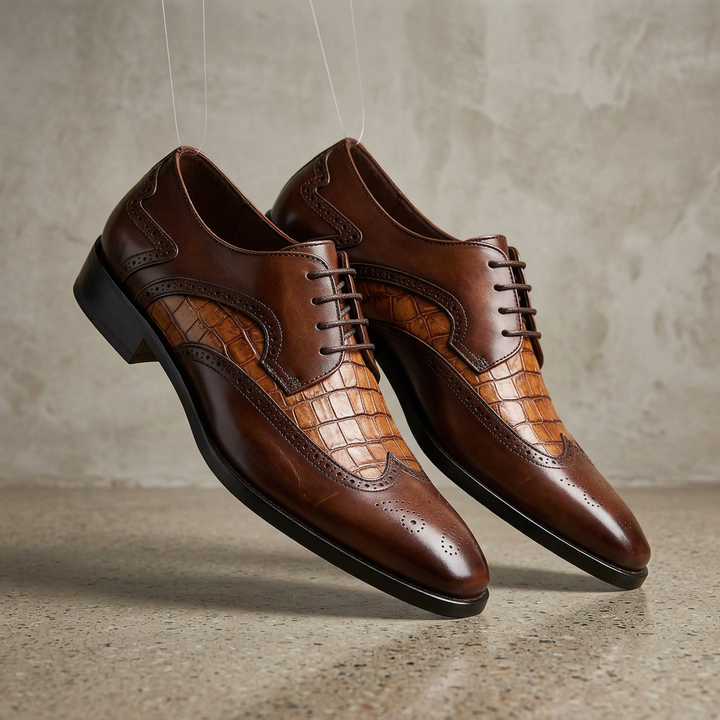 VERCELLI CROC OXFORDS