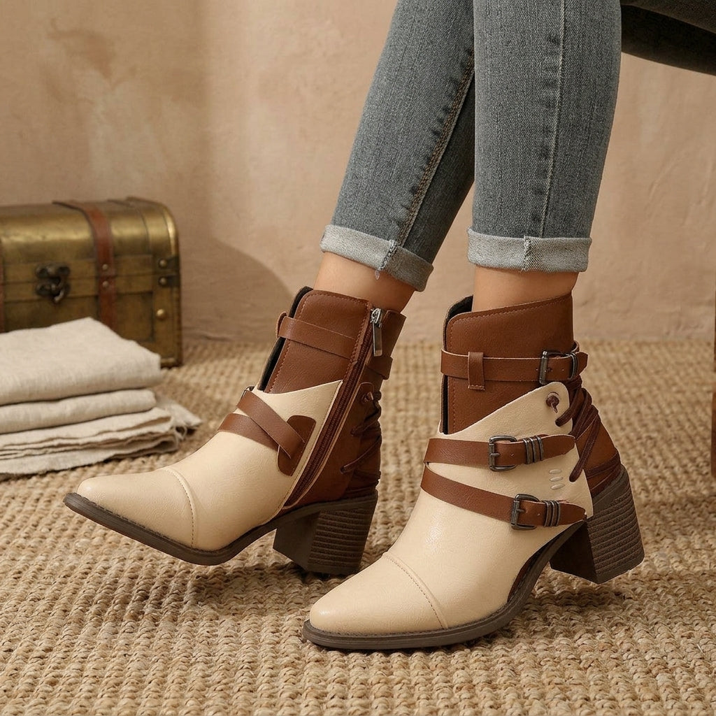 Harper Buckle Boots