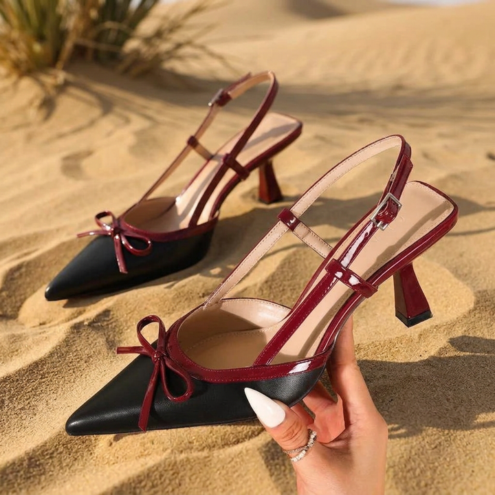 AMARA BELLE BOW HEELS