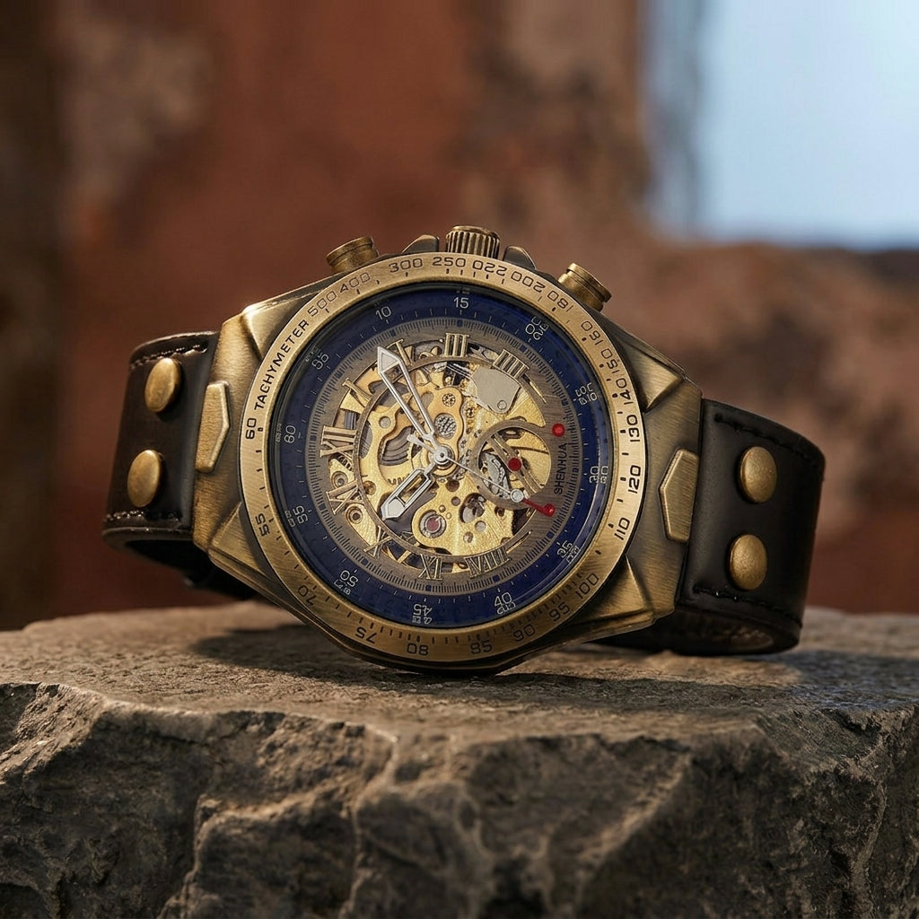 Kingswell Mechanical Chronograph - black
