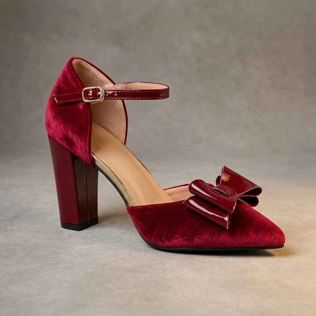 LYLA MAE BOW HEELS