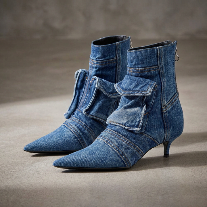 Serena Valenti Denim Boots