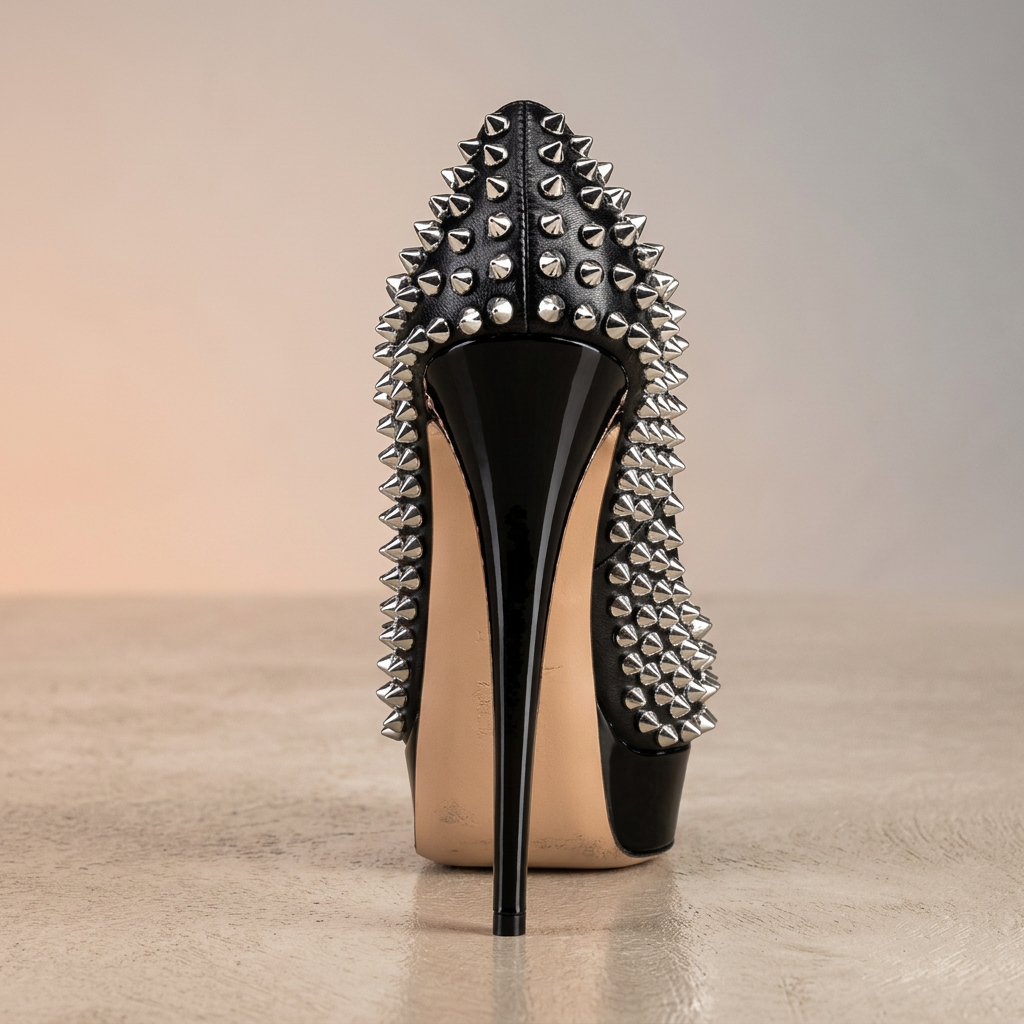 RENA REIGN STUDDED HEELS