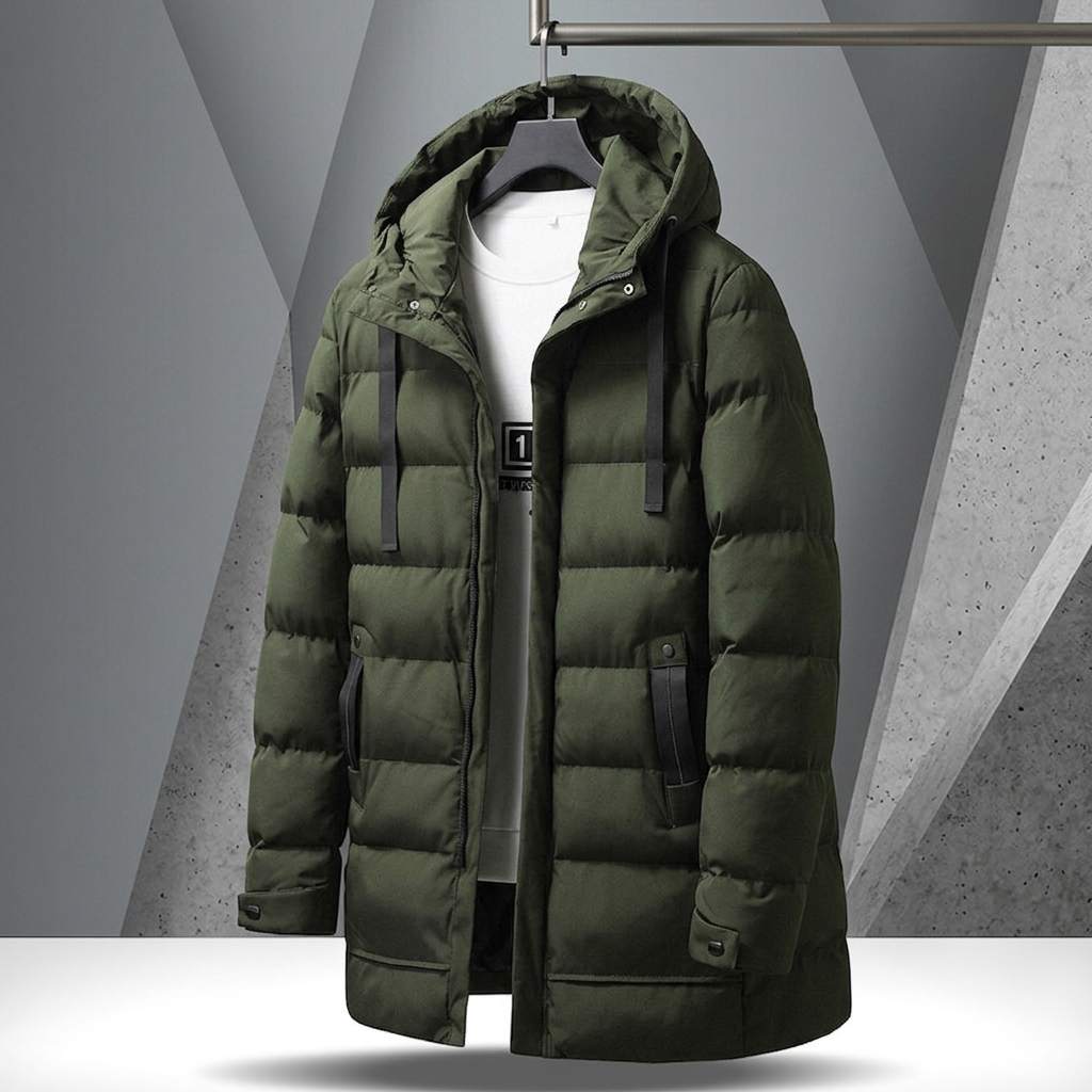 District 14 Puffer Jacket - Green