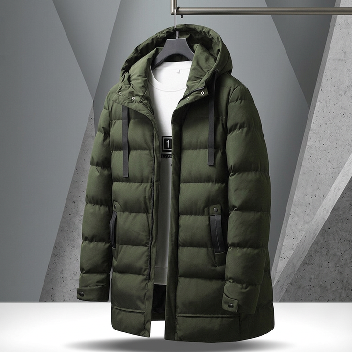 District 14 Puffer Jacket - Green