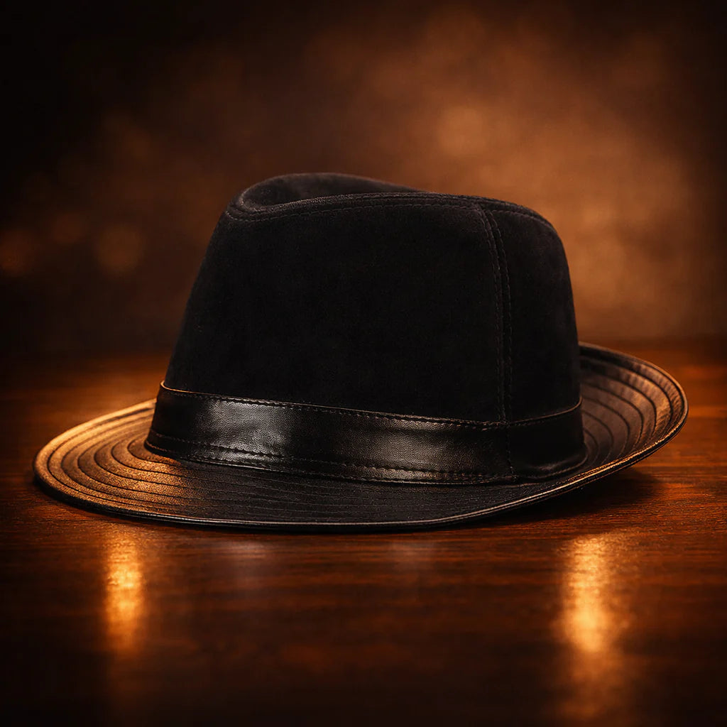 Milano Luxe Leather Hat