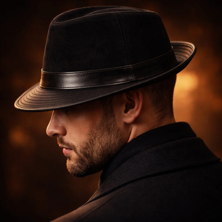 Milano Luxe Leather Hat