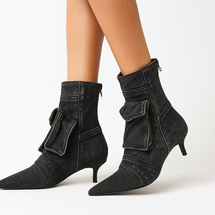 Denim Pocket Short Boot