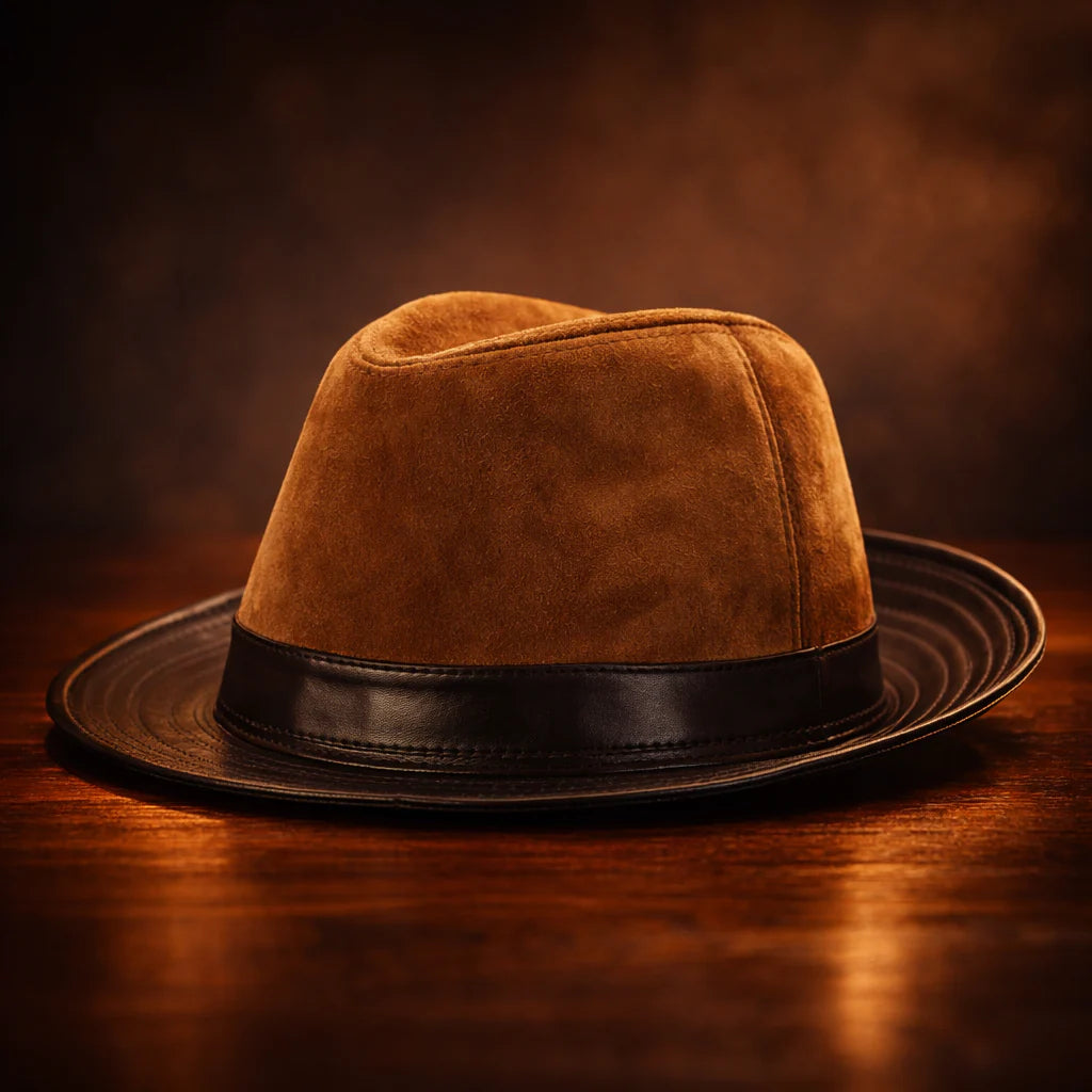 Milano Luxe Leather Hat