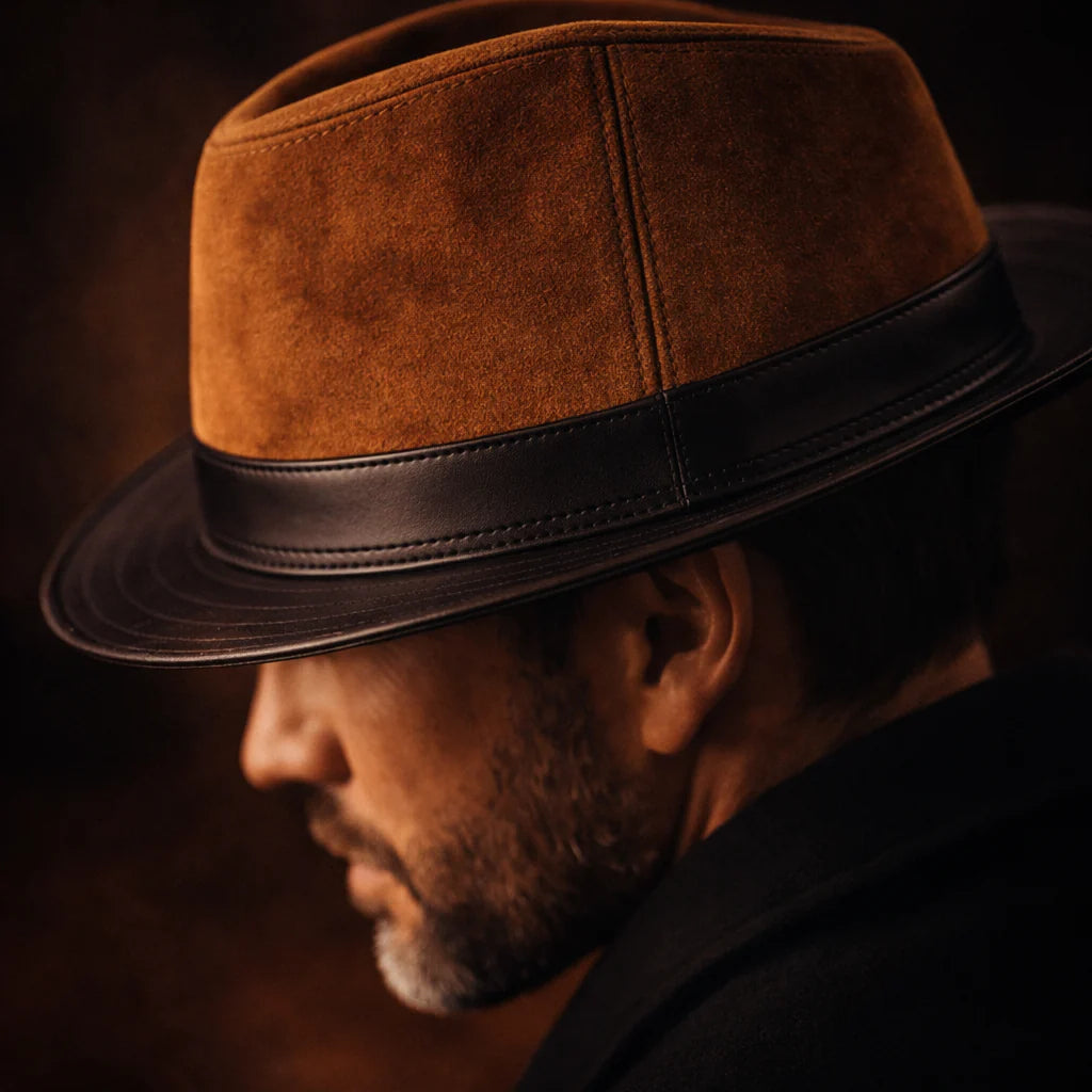 Milano Luxe Leather Hat