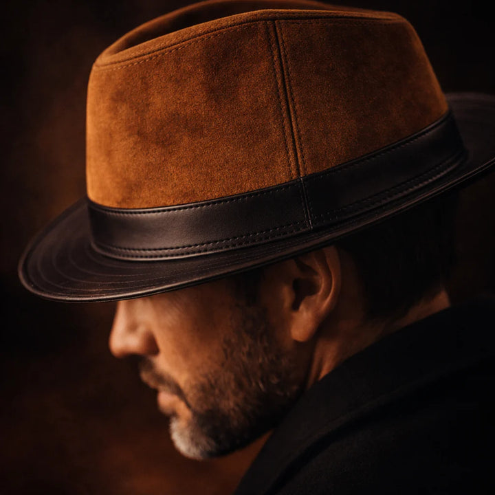 Milano Luxe Leather Hat