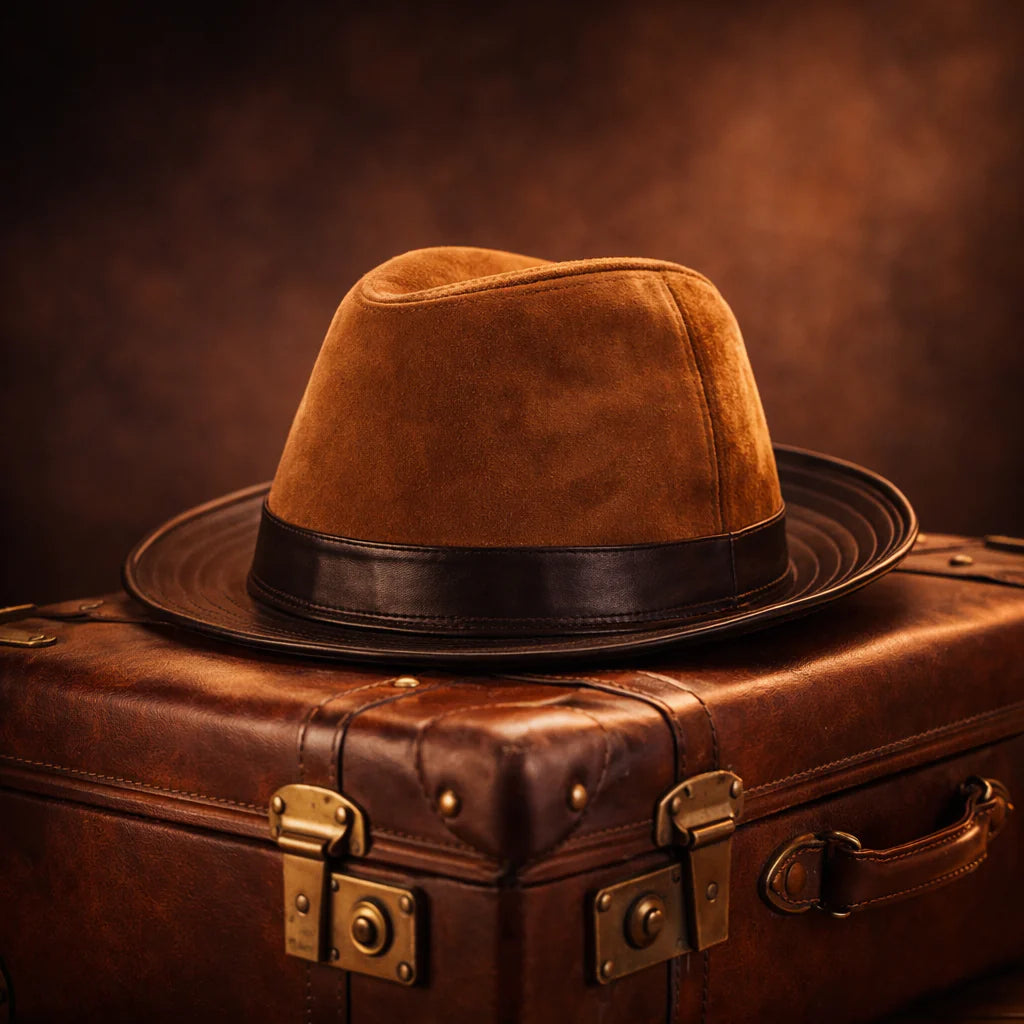 Milano Luxe Leather Hat