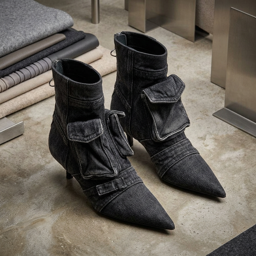 Serena Valenti Denim Boots